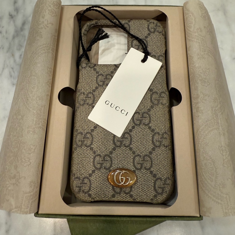 🌟Gucci iPhone 13 Pro cell cover